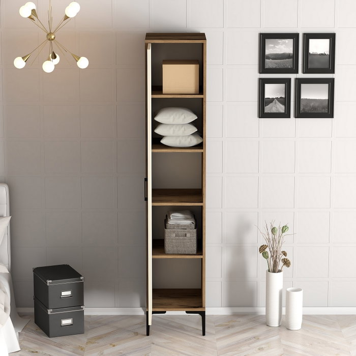 Hanah Home Kumsal S - Nogal y Crema Hanah Home Kumsal S - Nogal y Crema